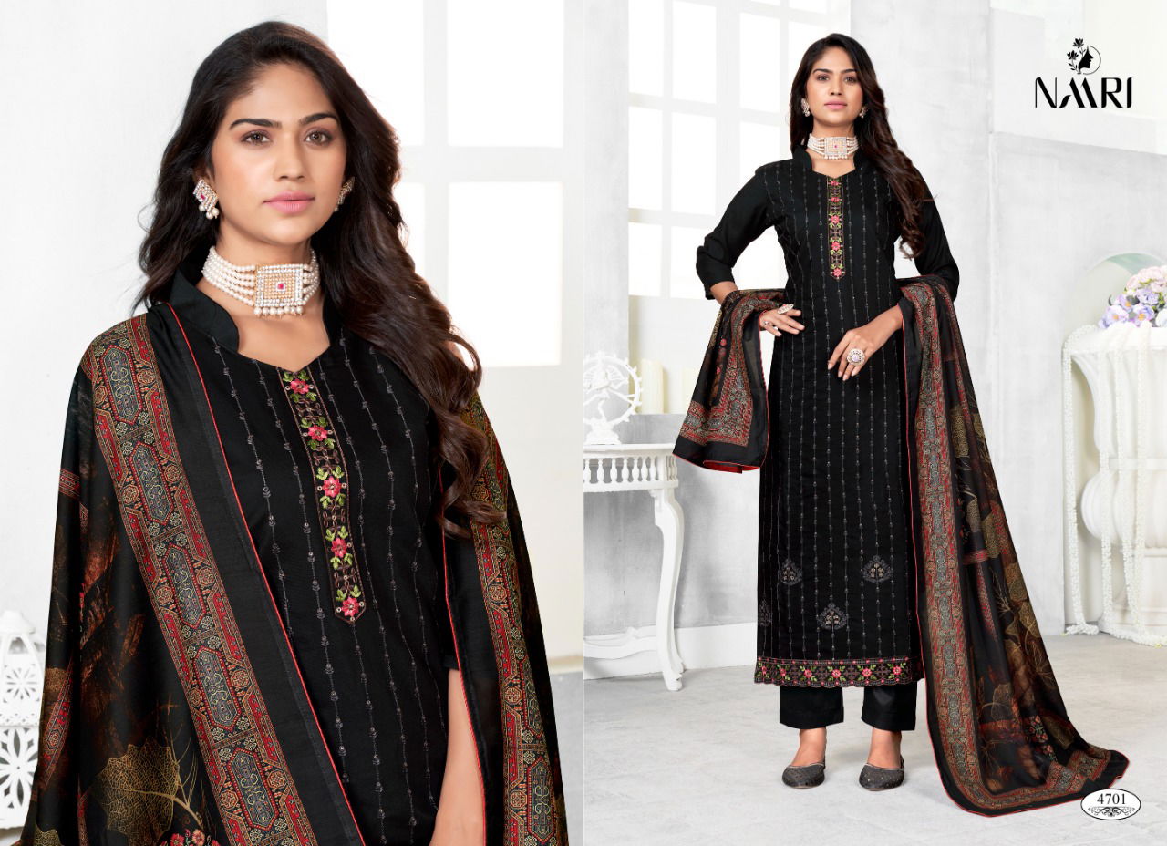 EIZA TEN SILK Naari Wedding Wear Wholesale Designer Dress Material Catalog